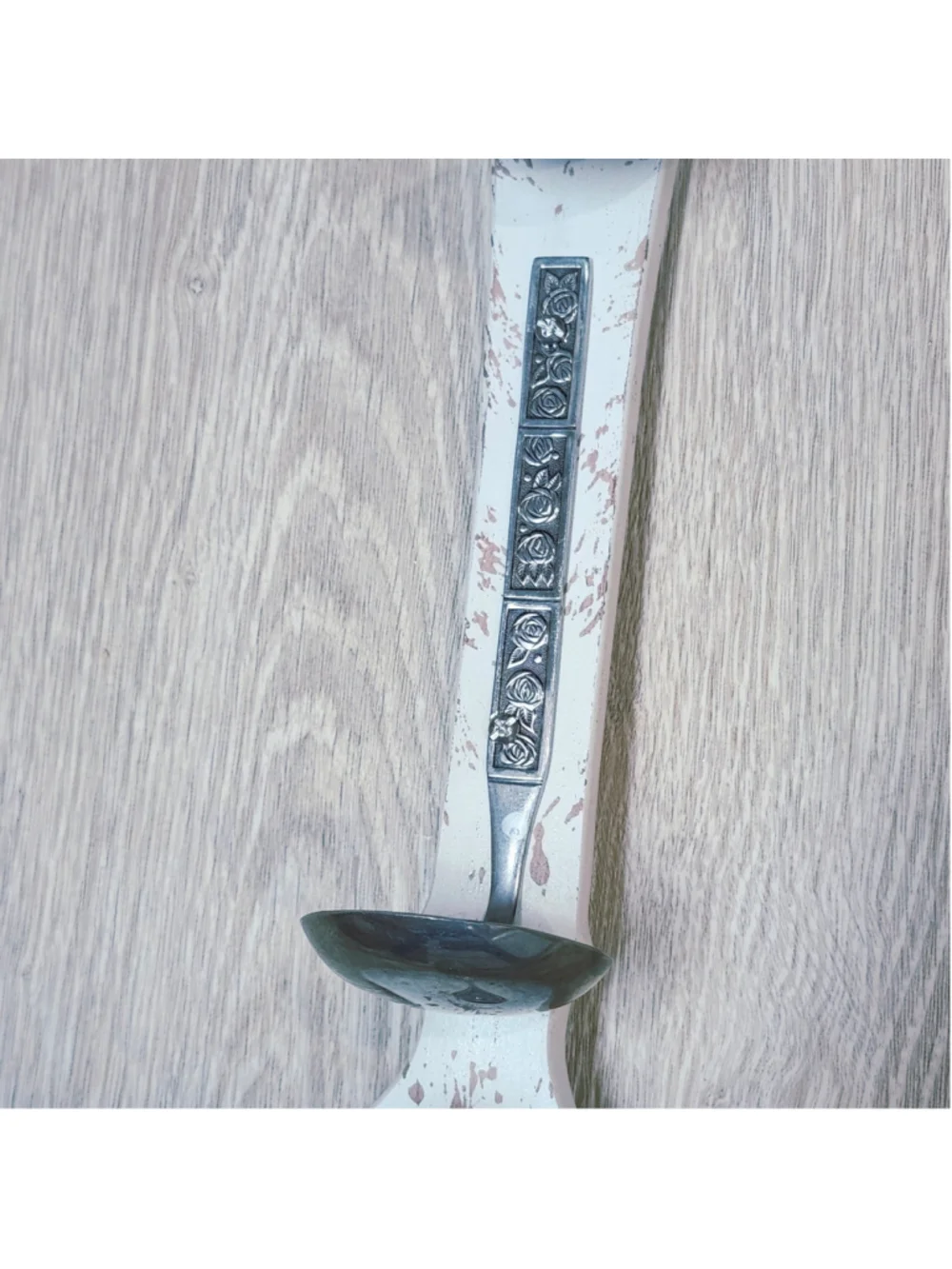 Rustic farmhouse big Spoon hanger shelf Handmade home decor